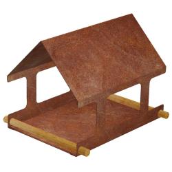 CORGARDEN 1039 Nido Ptačí krmítko 30 x 25 x 23 cm, corten