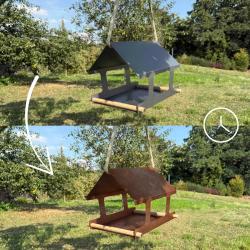 CORGARDEN 1039 Nido Ptačí krmítko 30 x 25 x 23 cm, corten