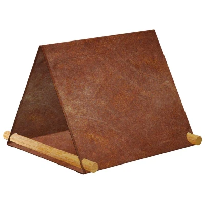 CORGARDEN Vela cortenové 25 x 25 x 20 cm ptačí krmítko