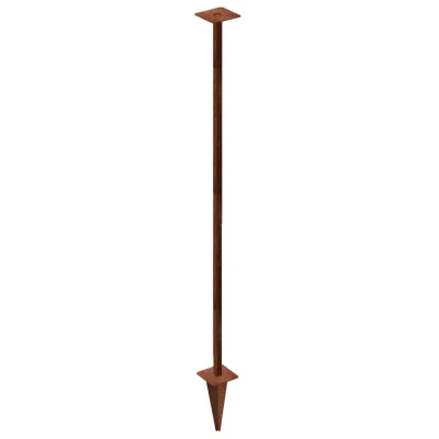 CORGARDEN Stojan na ptačí krmítka corten 120 cm