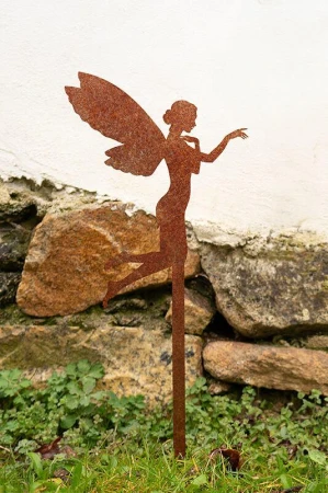 CORGARDEN Víla cortenová 59 x 22 cm zahradní dekorace