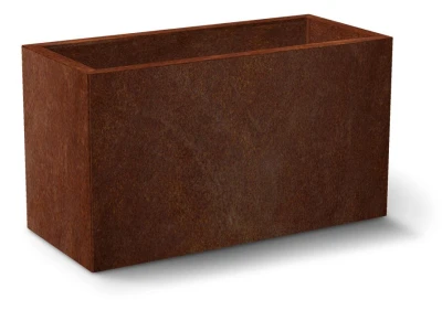 CORGARDEN Tall corten 40 x 90 x 50 cm vysoký zahradní květináč
