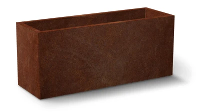 CORGARDEN Tall COR-TEN 40 x 120 x 50 cm vysoký zahradní květináč