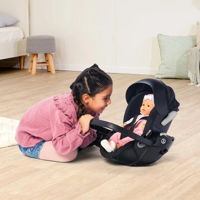 COROLLE Autosedačka kolébka Cybex Black 2v1 pro panenku miminko