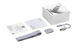 Coros COROS HRM – snímač srdečního tepu na paži, šedivý