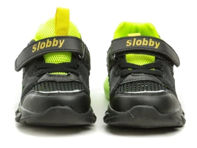 Cortina.be Slobby 171-0041-T1 černo zelené dětské tenisky