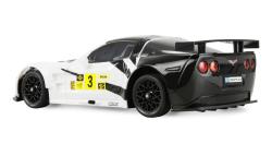Corvette C6.R RC Drift Car 4WD LED 1:18 RTR licencovaná bílá