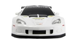 Corvette C6.R RC Drift Car 4WD LED 1:18 RTR licencovaná bílá