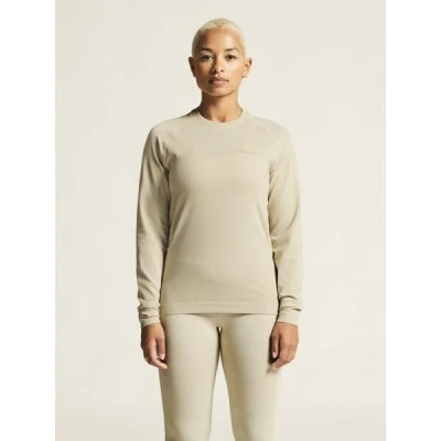 Craft Active Comfort LS 2 W 1916675 dámske tričko - béžová (B214000(B214)) LEN S (VÝPREDAJ)