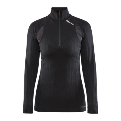 Craft Active Extreme X Zip W 1909675 dámske tričko - čierna (999000(9990)) Craft Active Extreme X Zip W 1909675 dámske tričko - čierna (999000(9990))