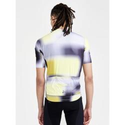 Craft ADV Aero 1910535 cyklodres - tmavě šedá se žlutou (007541)