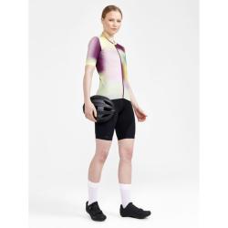 Craft ADV Aero W 1910549 dámský cyklodres - zelená s fialovou (007435)