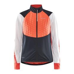 Craft ADV Bike SubZ Lumen W 1911203 dámska cyklobunda - oranžová s bielou (825895)