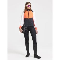 Craft ADV Bike SubZ Lumen W 1911203 dámská cyklobunda - oranžová s bílou (825895)