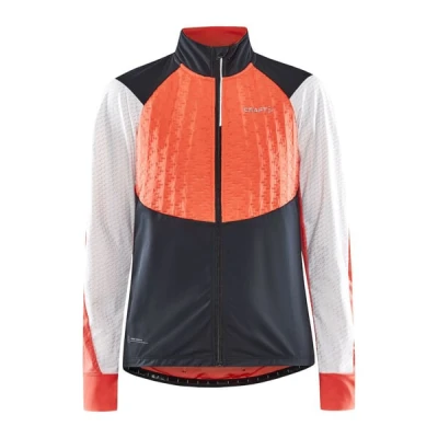 Craft ADV Bike SubZ Lumen W 1911203 dámská cyklobunda - oranžová s bílou (825895)