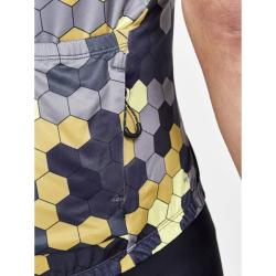 Craft ADV Endur Graphic 1910521 pánský cyklodres - tmavě šedá se žlutou (007541)