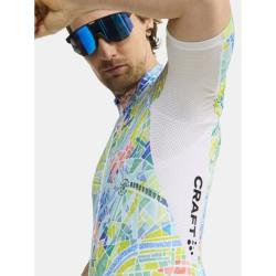 Craft ADV Endur Graphic 1914536 pánský cyklodres - bílá (900007)