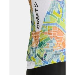 Craft ADV Endur Graphic 1914536 pánský cyklodres - bílá (900007) POUZE L (VÝPRODEJ)