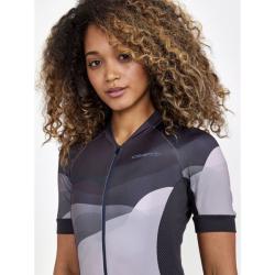 Craft ADV Endur Graphic W 1910554 dámský cyklodres - béžová se vzorem (211007)