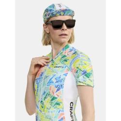 Craft ADV Endur Graphic W 1914542 dámský cyklodres - bílá (900007)