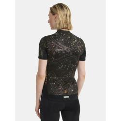 Craft ADV Endur Graphic W 1914542 dámský cyklodres - černá (999007)
