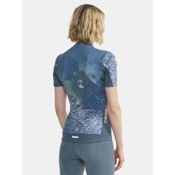 Craft ADV Endur Graphic W 1914542 dámský cyklodres - modrá (376007)