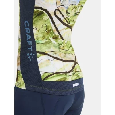 Craft ADV Endur Graphic W 1914542 dámský cyklodres - modrá (396332)
