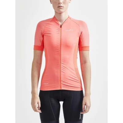Craft ADV Endur Lumen W 1910555 dámsky cyklistický dres - oranžová (825000)