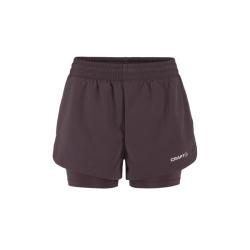 Craft ADV Essence 2-in-1 2 W 1915946 dámské šortky - fialová (499000)