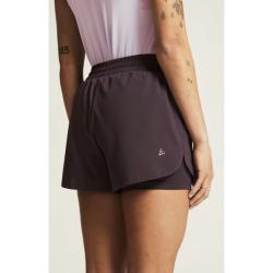 Craft ADV Essence 2-in-1 2 W 1915946 dámské šortky - fialová (499000)