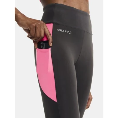 Craft ADV Essence Capri 2 W 1913209 dámske nohavice - sivá (992745)