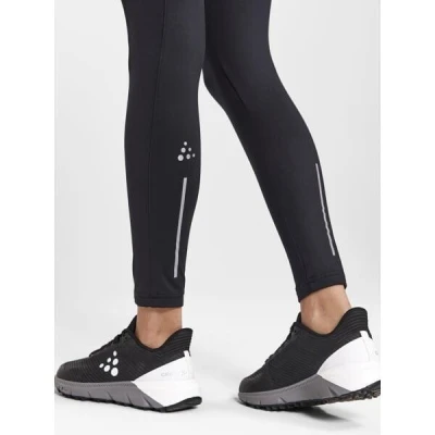 Craft ADV Essence High Waist Warm Tights W 1913749 dámske nohavice - čierna (999000)
