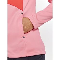 CRAFT ADV Essence Jersey Hood W 1912467 dámská bunda - růžová s červenou (731419)