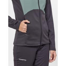 Craft ADV Essence Jersey Hood W 1912467 dámská bunda - šedá (992626)