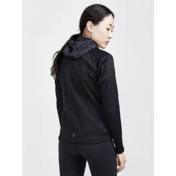 Craft ADV Essence Jersey Hood W 1912467 dámská sportovní mikina - černá (999000)