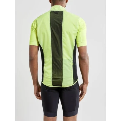 Craft ADV Essence Light Wind 1908814 pánska cyklovesta - žltá (851000)