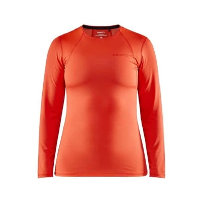 CRAFT ADV Essence LS W 1908769 dámske tričko - oranžová (577000) CRAFT ADV Essence LS W 1908769 dámske tričko - oranžová (577000)