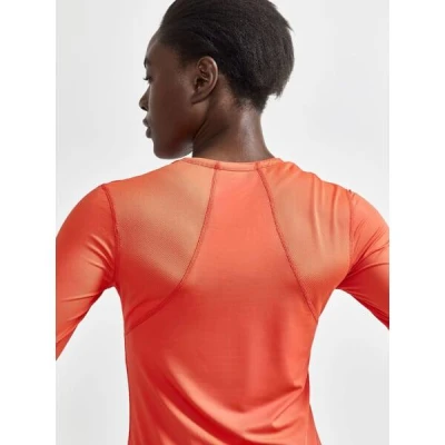CRAFT ADV Essence LS W 1908769 dámské triko - oranžová (577000)