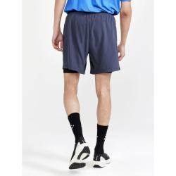 CRAFT ADV Essence Perforated 2in1 Stretch pánské šortky - šedá (995000)