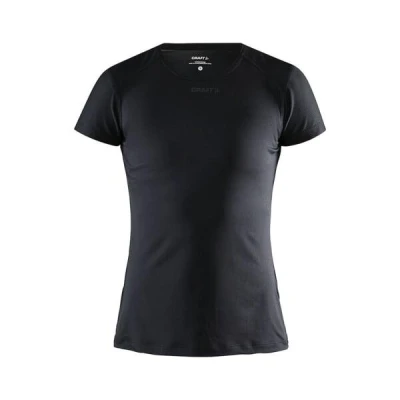 Craft ADV Essence Slim SS W 1908767 dámské triko - černá (999000) Craft ADV Essence Slim SS W 1908767 dámské triko - černá (999000)