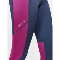 Craft ADV Essence Warm Tights W 1909632 dámské kalhoty - modrá s růžovou (698486)