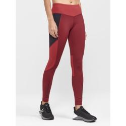 Craft ADV Essence Warm Tights W 1909632 dámske nohavice - červená (447421)