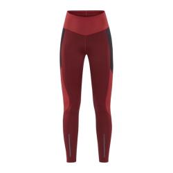 Craft ADV Essence Warm Tights W 1909632 dámske nohavice - červená (447421)