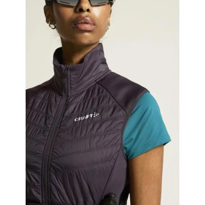 Craft ADV Essence Warm W 1912466 dámská vesta - fialová (499000) POUZE XL (VÝPRODEJ)