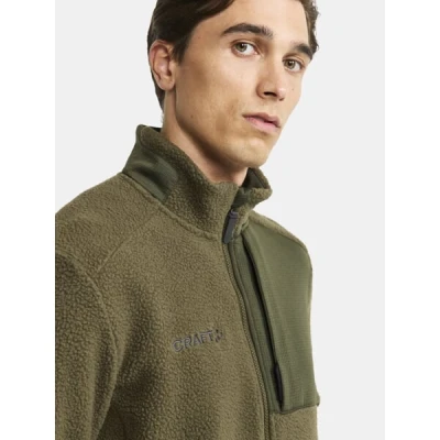 Craft ADV Explore Pile Fleece 1912220 pánská mikina - zelená (664000)