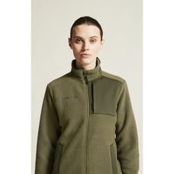 Craft ADV Explore Pile Fleece W 1912221 dámská mikina - zelená (664000)