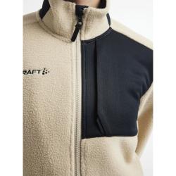 Craft ADV Explore Pile Fleece W 1912221 dámská mikina - hnědá (211999)