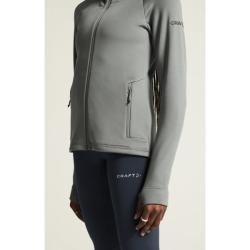 Craft ADV Explore Power Fleece Hood W 1915241 dámská mikina - zelená (647000(6470))