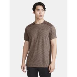 Craft ADV HiT SS Structure 1912457 pánské triko - hnědá (244000) POUZE XL (VÝPRODEJ)