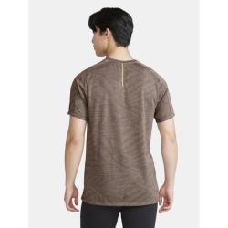 Craft ADV HiT SS Structure 1912457 pánské triko - hnědá (244000) POUZE XL (VÝPRODEJ)